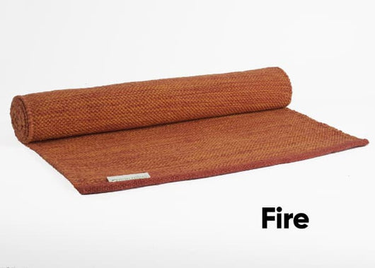 Hand Made Fire Yoga Mat