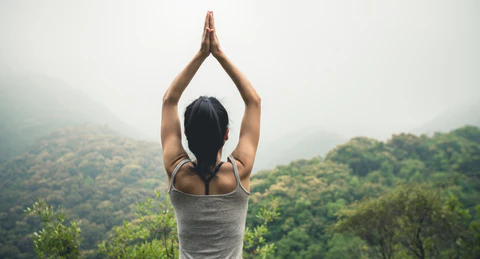 yoga meditation pose