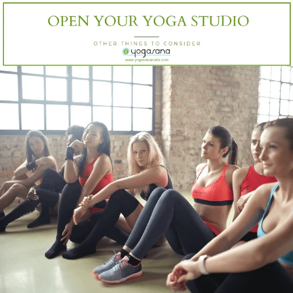 yoga studio things to consider