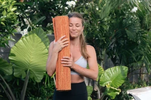 Yoga with Fire Mat